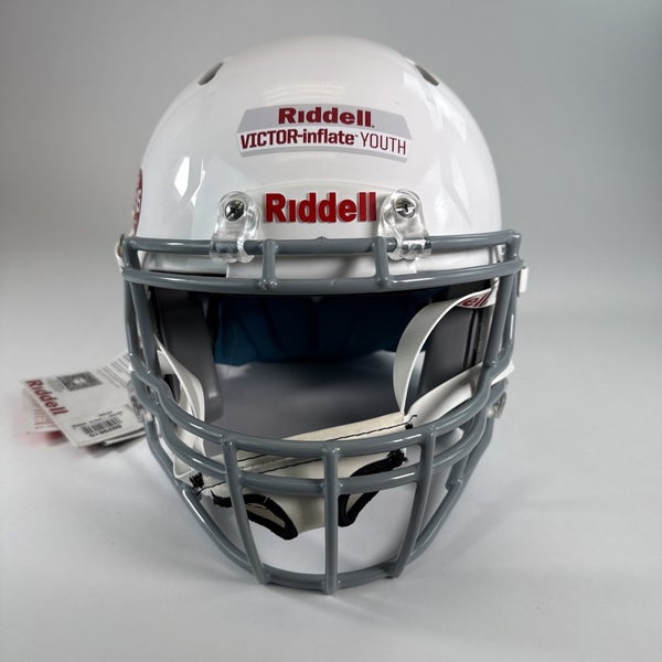 Riddell Victor-i Youth Football Helmet XXS-XS White Color 2023 W/ Chinstrap READ