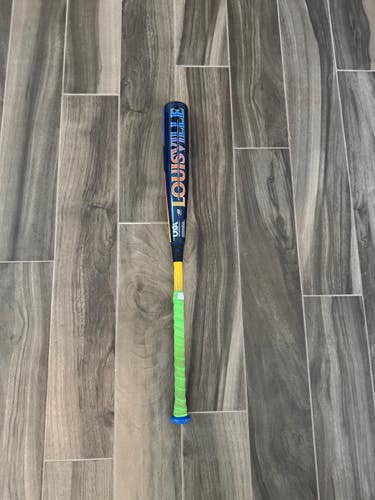 2025 Louisville Slugger USABat Certified Bat (-8) 22 oz 30" (Used)
