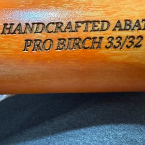Handcrafted ABats wood bat 33/32