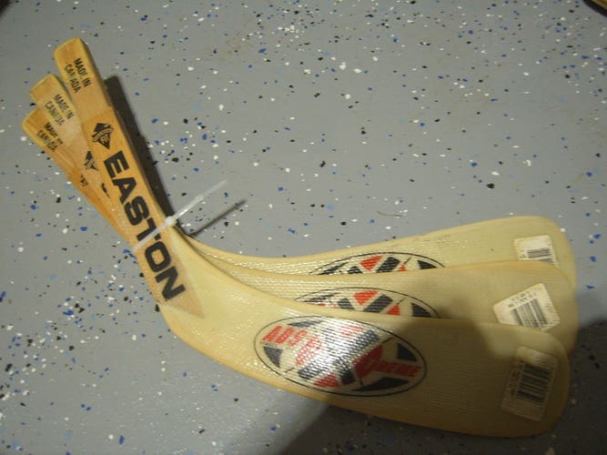 Brand New Three (3) Easton Right Handed Roenick ABS Senior Hockey Stick Replacement Blades