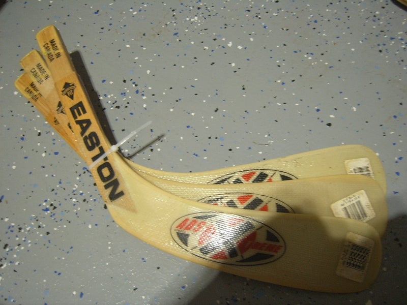 Brand New Three (3) Easton Right Handed Roenick ABS Senior Hockey Stick Replacement Blades