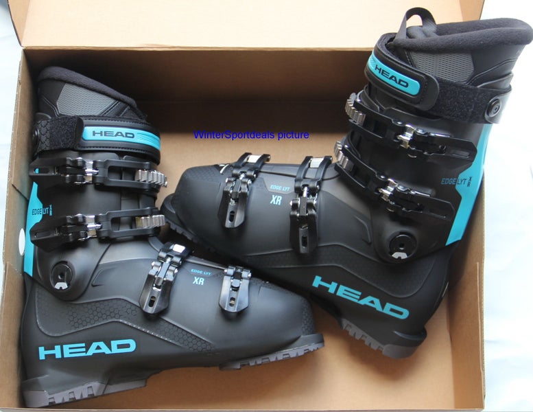 NEW 2026 Head Edge LYT ski boots men's  XR  black/blue Flex 80  US10