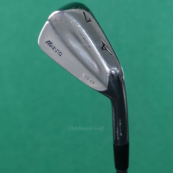 Mizuno MP-67 Cut Muscle Forged Single 7 Iron TT Dynamic Gold S300 Steel Stiff