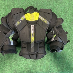 Warrior RITUAL X4 E Goalie Chest Protector (Used) | Junior Large/Extra Large