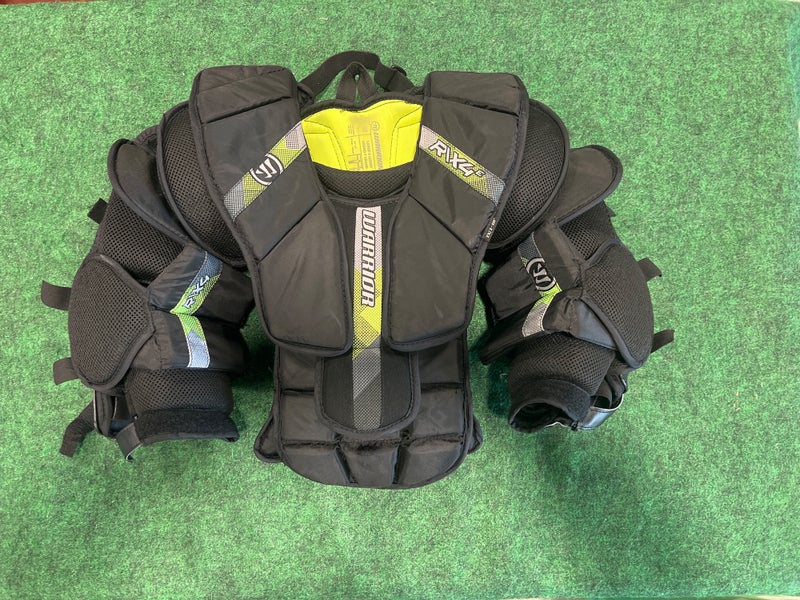 Junior Large/Extra Large Warrior RITUAL X4 E Goalie Chest Protector (Used)