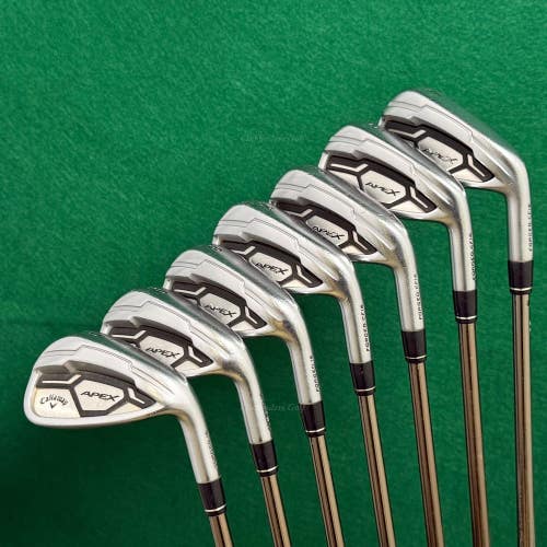 Callaway Apex Forged CF16/16 4-PW Iron Set Recoil ES 760 F3 Graphite Regular