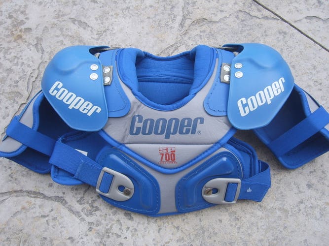 Hockey Shoulder Pad-Vintage Rare Cooper SP700 Hockey Shoulder Pads