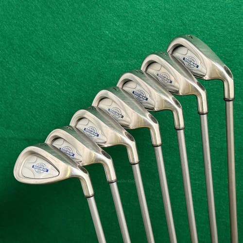 Callaway Steelhead X-14 4-PW Iron Set Factory Graphite Seniors