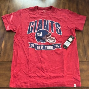 New York Giants 47 Brand T-Shirt Adult Small New With Tags