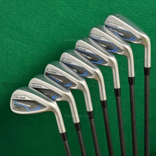 Cleveland Launcher XL 4-PW Iron Set Project X Catalyst 60 5.5 Graphite Regular