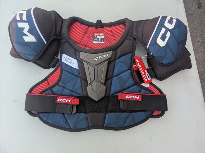 Senior Small CCM Next Shoulder Pads (New)
