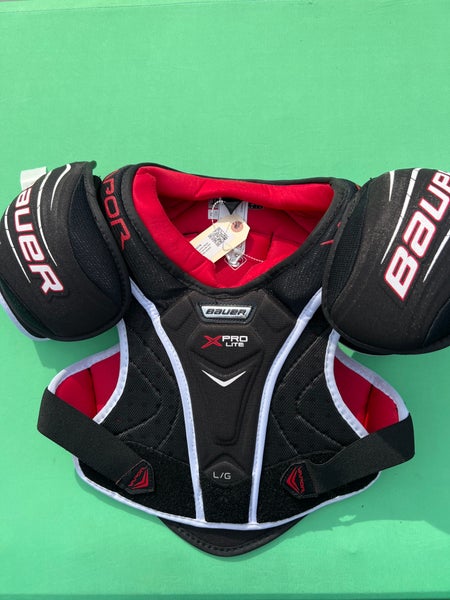 Large Junior Bauer Vapor X pro lite Shoulder Pads (Used)