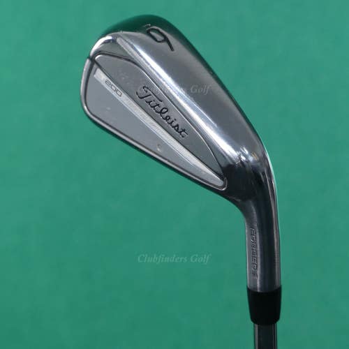 Titleist 2023 T200 Forged Single 6 Iron True Temper AMT Red R300 Steel Regular