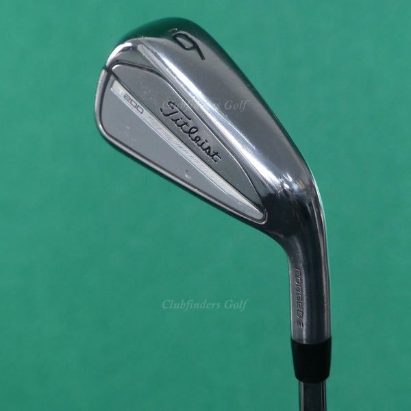 Titleist 2023 T200 Forged Single 6 Iron True Temper AMT Red R300 Steel Regular