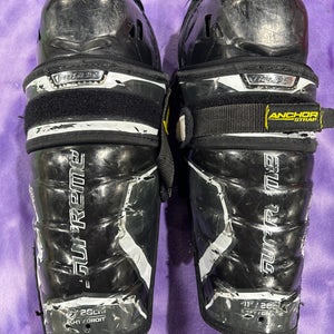 Junior Bauer Supreme 2S Shin Pads 11" (Used)