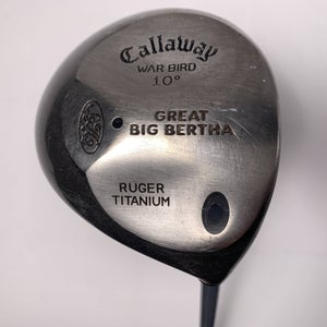 Callaway Original Great Big Bertha Driver 10* GBB UL Regular Graphite Mens RH