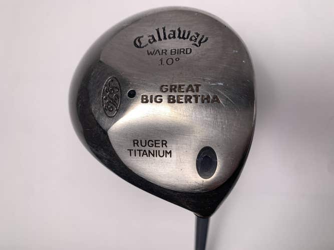 Callaway Original Great Big Bertha Driver 10* GBB UL Regular Graphite Mens RH