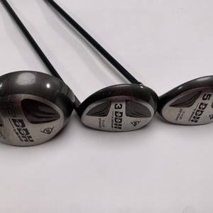 Dunlop DDH Wood Set 3 5 | 10.5* 15* 18* Graman Regular Graphite Mens RH