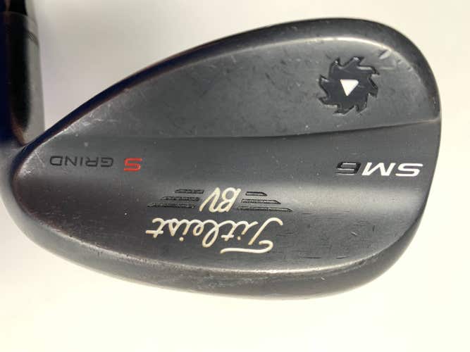 Titleist Vokey SM6 Jet Black Wedge 58* 10 Dynamic Gold S300 Stiff Steel Mens RH