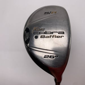 Cobra Baffler DWS 2008 5 Hybrid 26* NV HL 65g Regular Graphite Mens RH