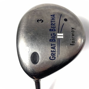Callaway Great Big Bertha II 3 Fairway Wood 15* GBB System 60 Mens LH