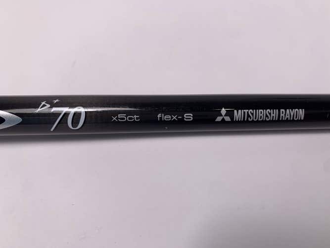 Mitsubishi Rayon Diamana D+70x5ct 70g Stiff Graphite Driver Shaft 44"-Titleist