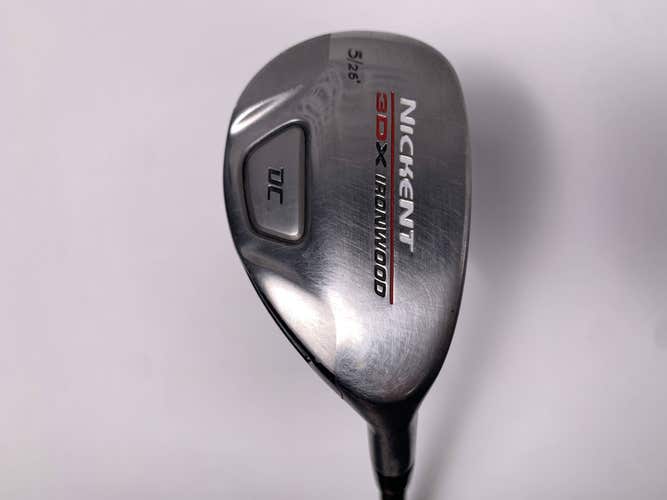 Nickent 3DX Ironwood 5 Hybrid 26* Aldila NV Green Hybrid 75g Regular Mens RH