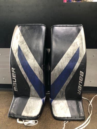 Senior Medium Bauer Hyperlite 2 Goalie Leg Pads (Used)