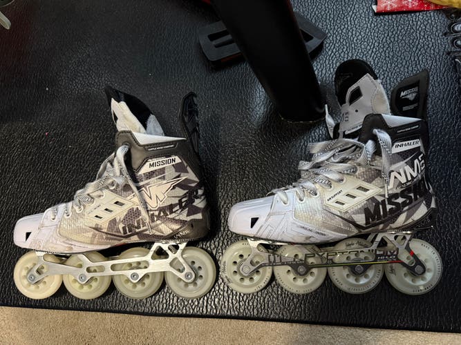 Mission Inhaler WM01 Inline Skates Regular Width Size 9 (Used)