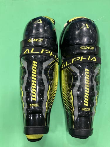 Senior Warrior Alpha QX5 Shin Pads 15" (Used)