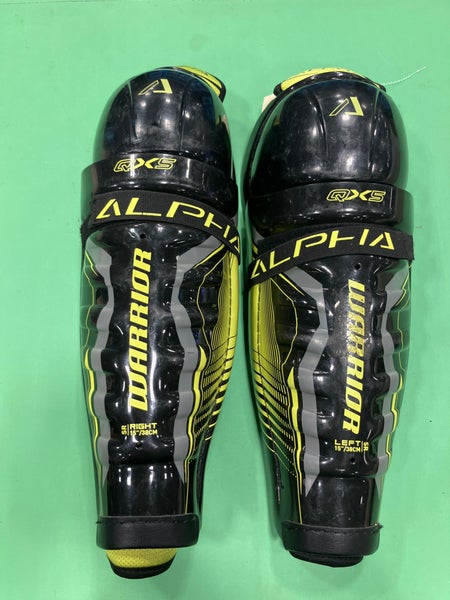 Senior Warrior Alpha QX5 Shin Pads 15" (Used)