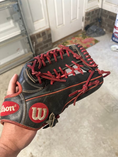 Wilson A200 RH Outfield Baseball Glove 12.5" (Used)