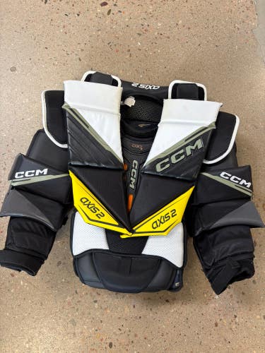 Senior Medium CCM Axis 2 Goalie Chest Protector (Used)