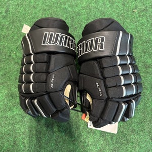 Black Junior Warrior Alpha FR Pro Gloves 11" (New)