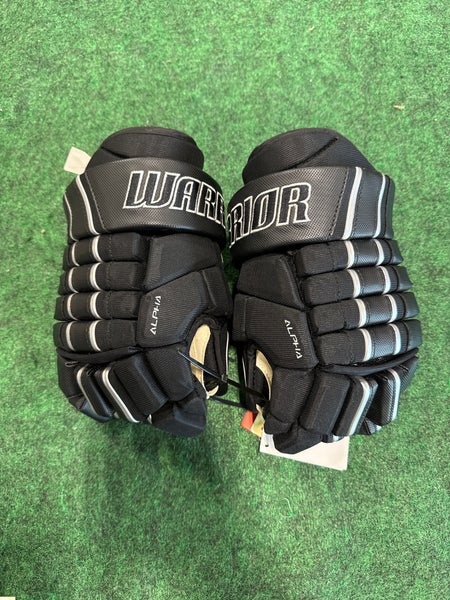 Black Junior Warrior Alpha FR Pro Gloves 11" (New)