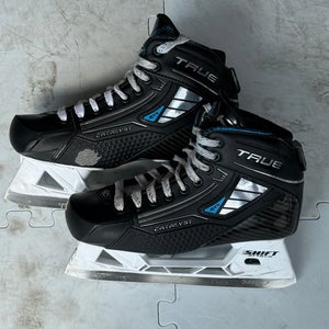 2024 True Catalyst 5X4 Hockey Goalie Skates Regular Width 6.5 (Used)