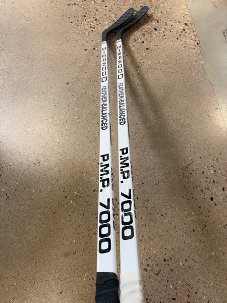 *2-Pack* Senior Sher-Wood PMP 7000 Hockey Stick Right Handed 75 Flex Pro Stock (Used)