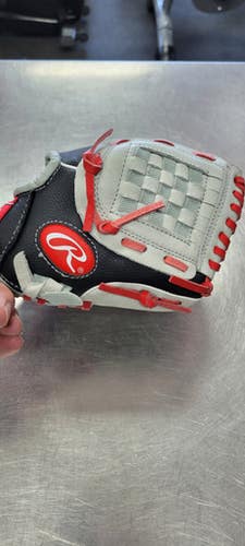 Used Rawlings MT95GB BB/SB Glove RH Throw Grey 9 1/2" 11497-S000152199