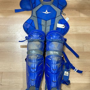 Used Intermediate All Star System 7 Axis Catcher's Set | No Helmet