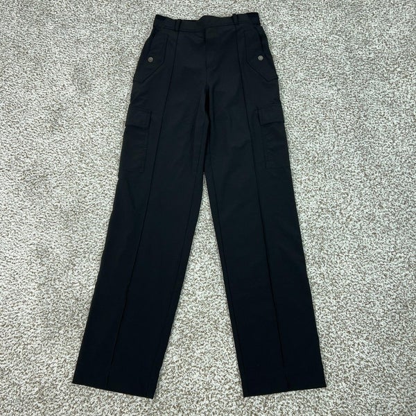 Athleta Pants Womens 0 Black Straight Leg Vienna Cargo Stretch Pockets Outdoor