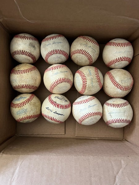 24 (2 Dozen) Rawlings Little League Baseballs