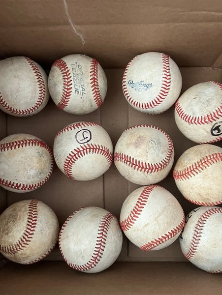 12 (1 Dozen) Rawlings Official League Baseballs ROBL1X 14U