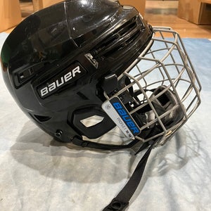 Black Medium Bauer IMS 5.0 Helmet (Used)