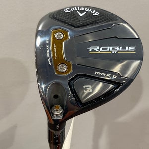 MINT Men's Callaway Rogue ST Max Left Handed 3 Wood | Regular Flex | Project X Graphite Shaft