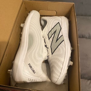 White Men's Size 13.0 (W 14.0) Adult New Balance 4040v7 Metal (New)
