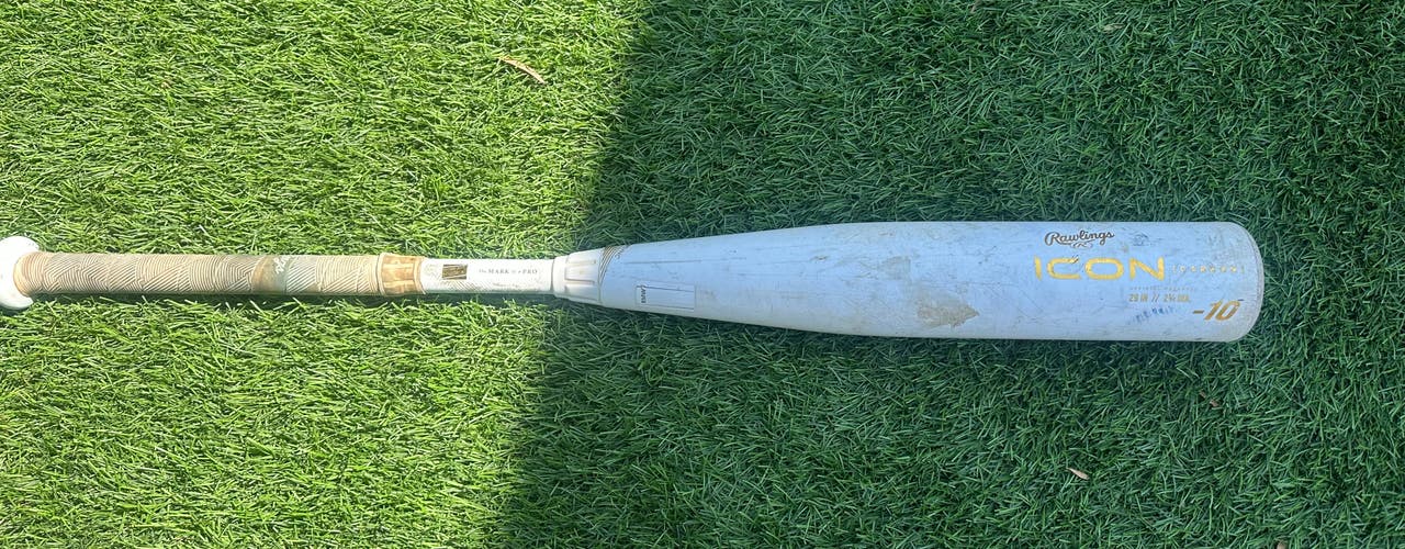 2024 Rawlings icon Bat (-10) 19 oz 29" (Used)