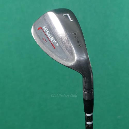 Adams Assault VMI 60 LW Lob Wedge Factory SuperShaft Graphite Stiff