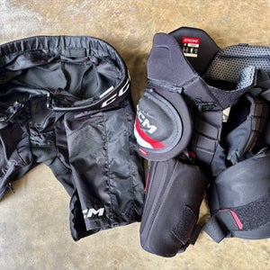 CCM Jetspeed Girdle and Shell, Junior Medium