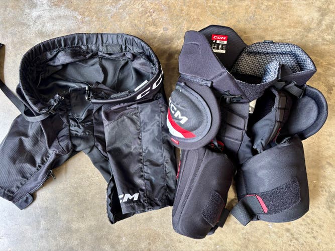 CCM Jetspeed Girdle and Shell, Junior Medium