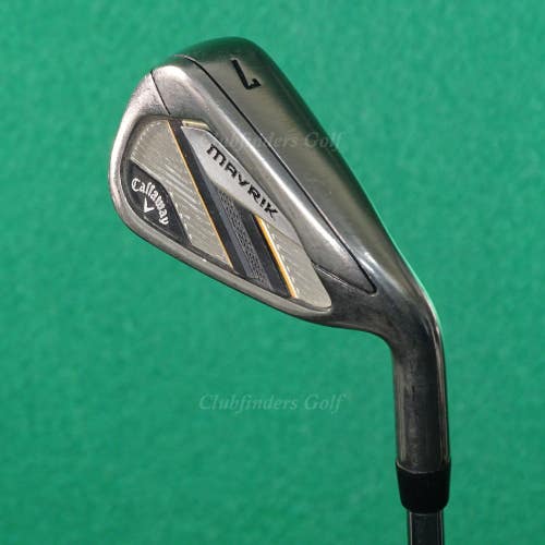 Callaway Mavrik Single 7 Iron True Temper Elevate 95 VSS Steel Regular